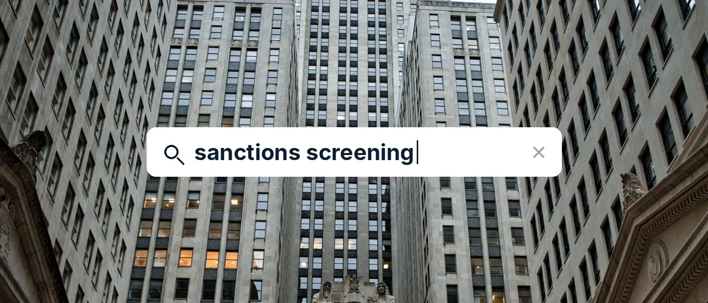What is Sanctions Screening?